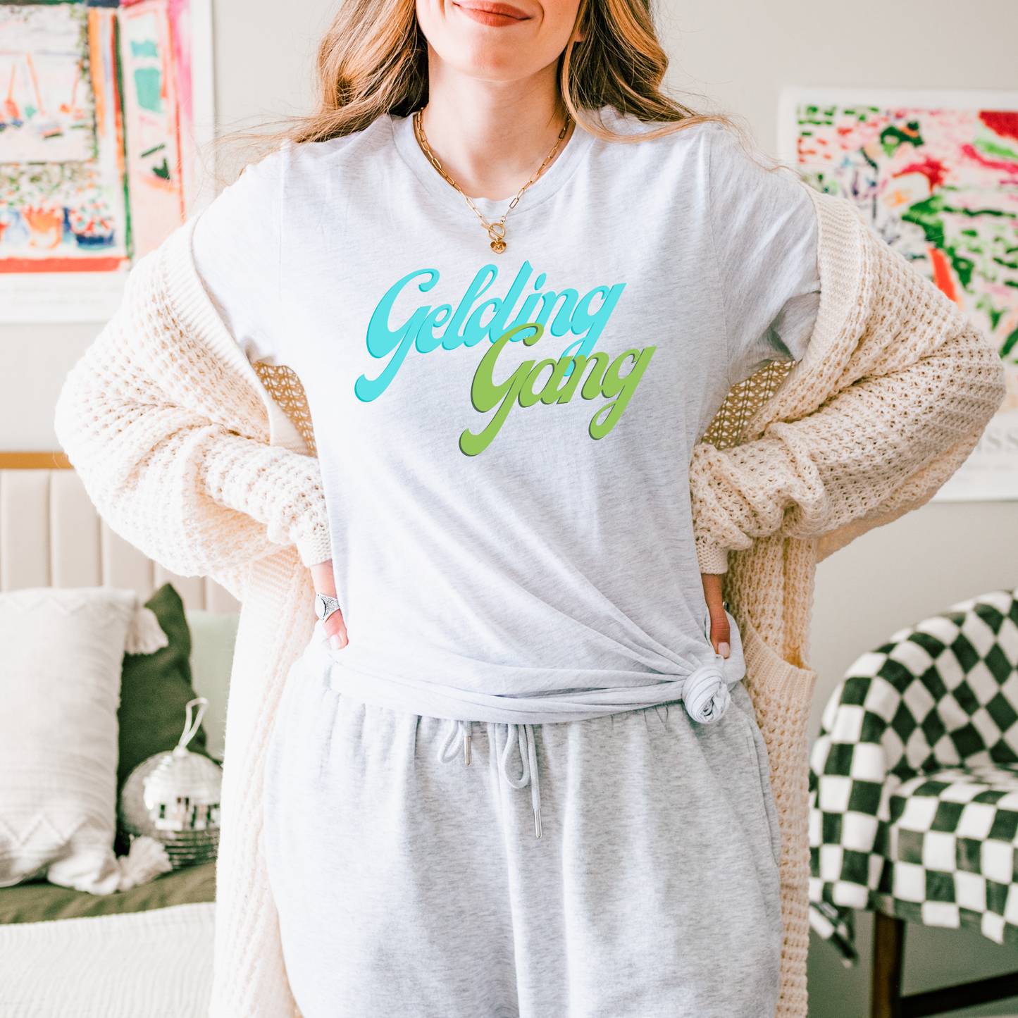 Gelding Gang Horse Girl T-Shirt