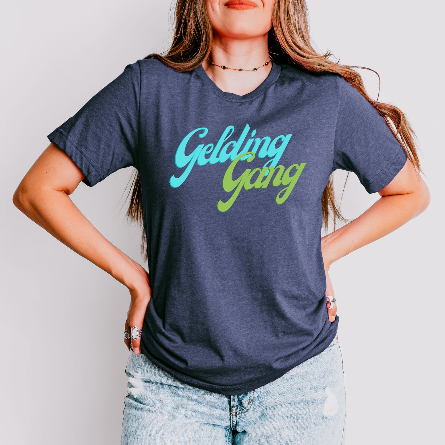 Gelding Gang Horse Girl T-Shirt