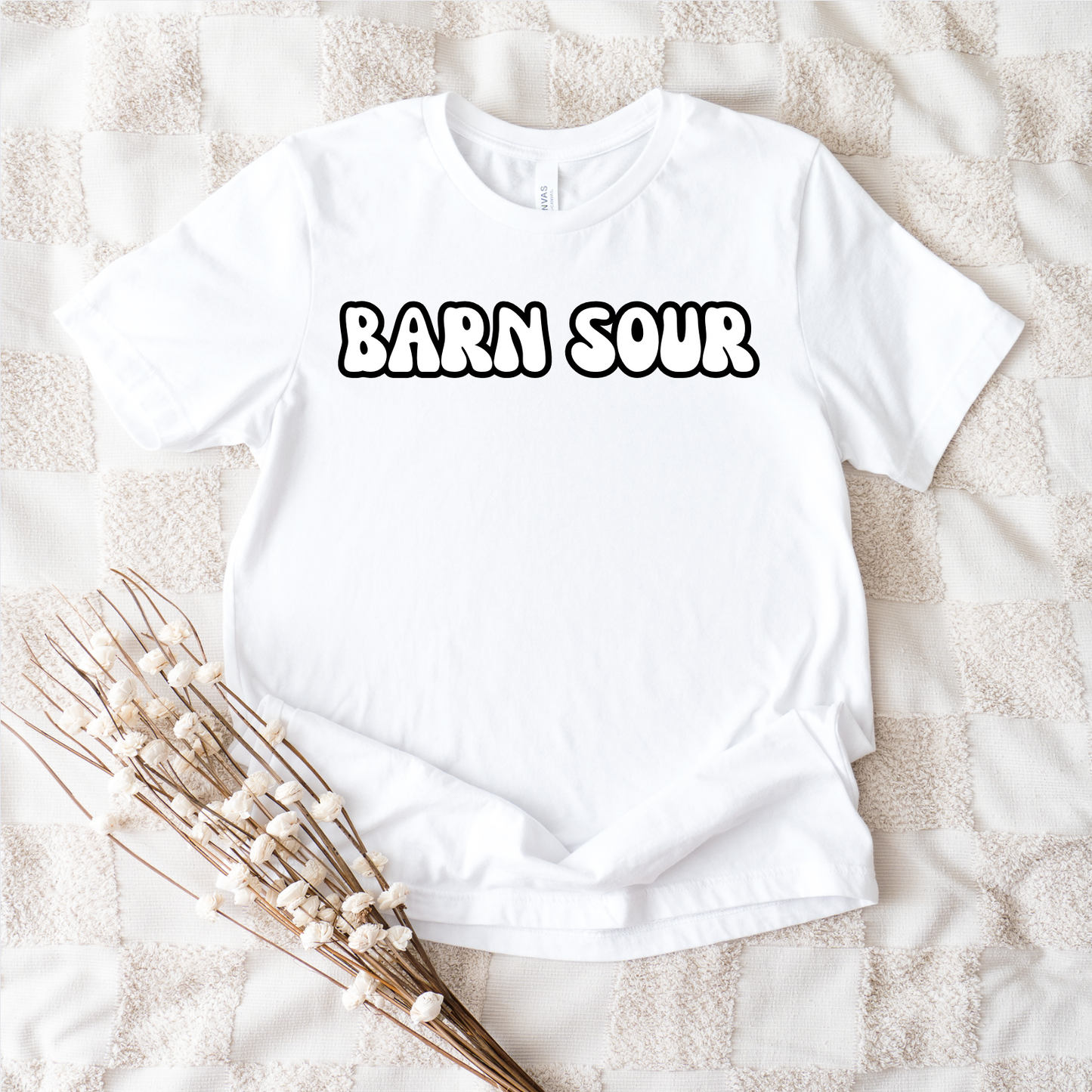Barn Sour Horse Girl Graphic T-Shirt