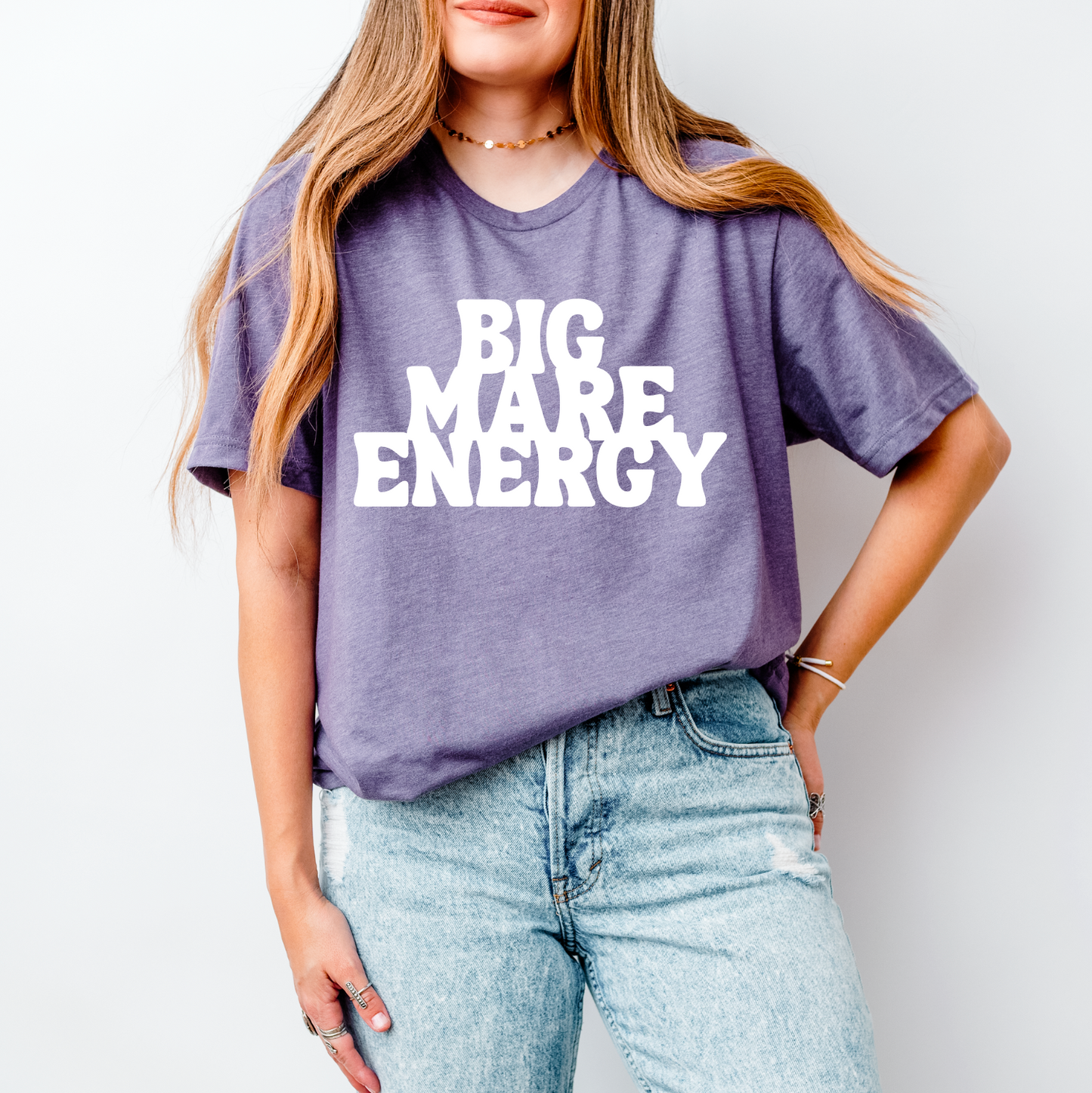 Big Mare Energy Horse Girl T-Shirt