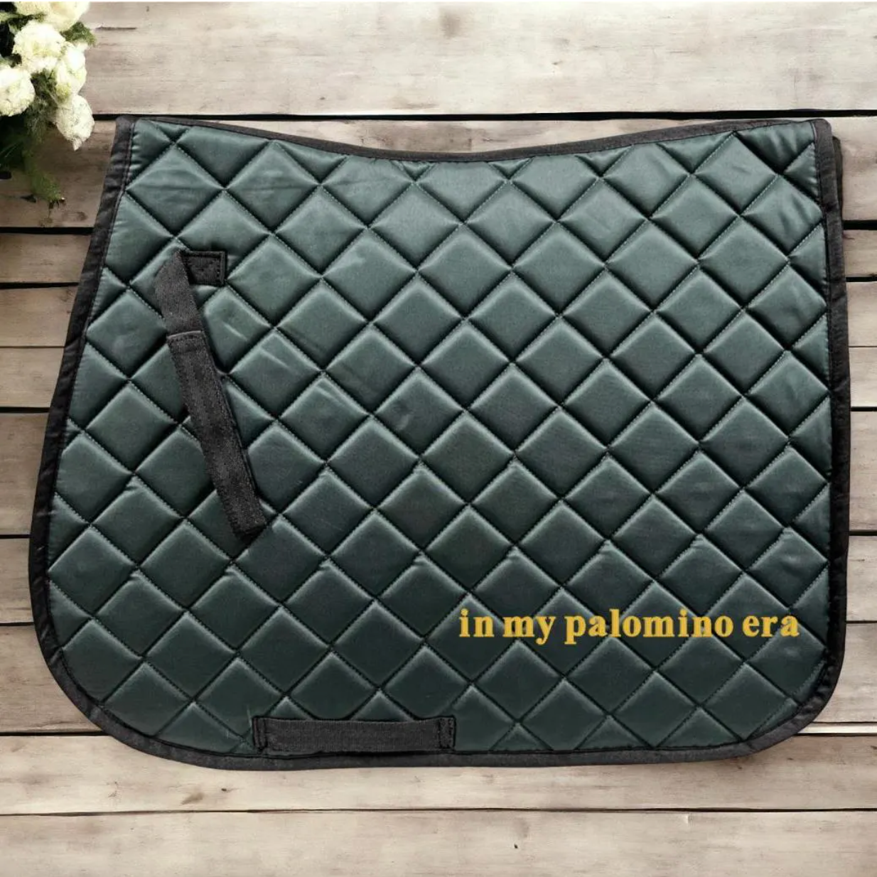 Embroidered Horse Girl Eras Custom Horse Saddle Pad Many Options