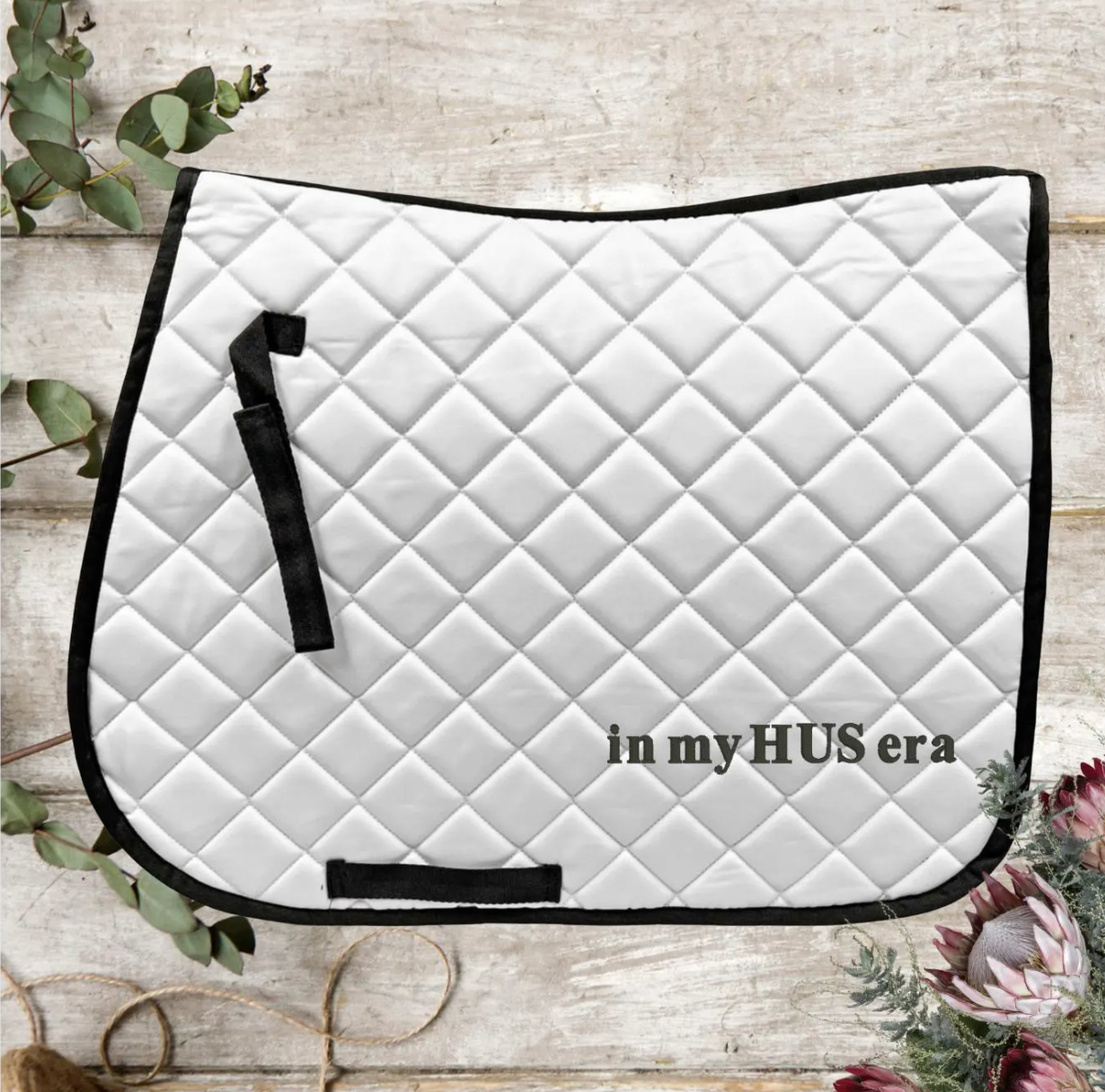 Embroidered Horse Girl Eras Custom Horse Saddle Pad Many Options