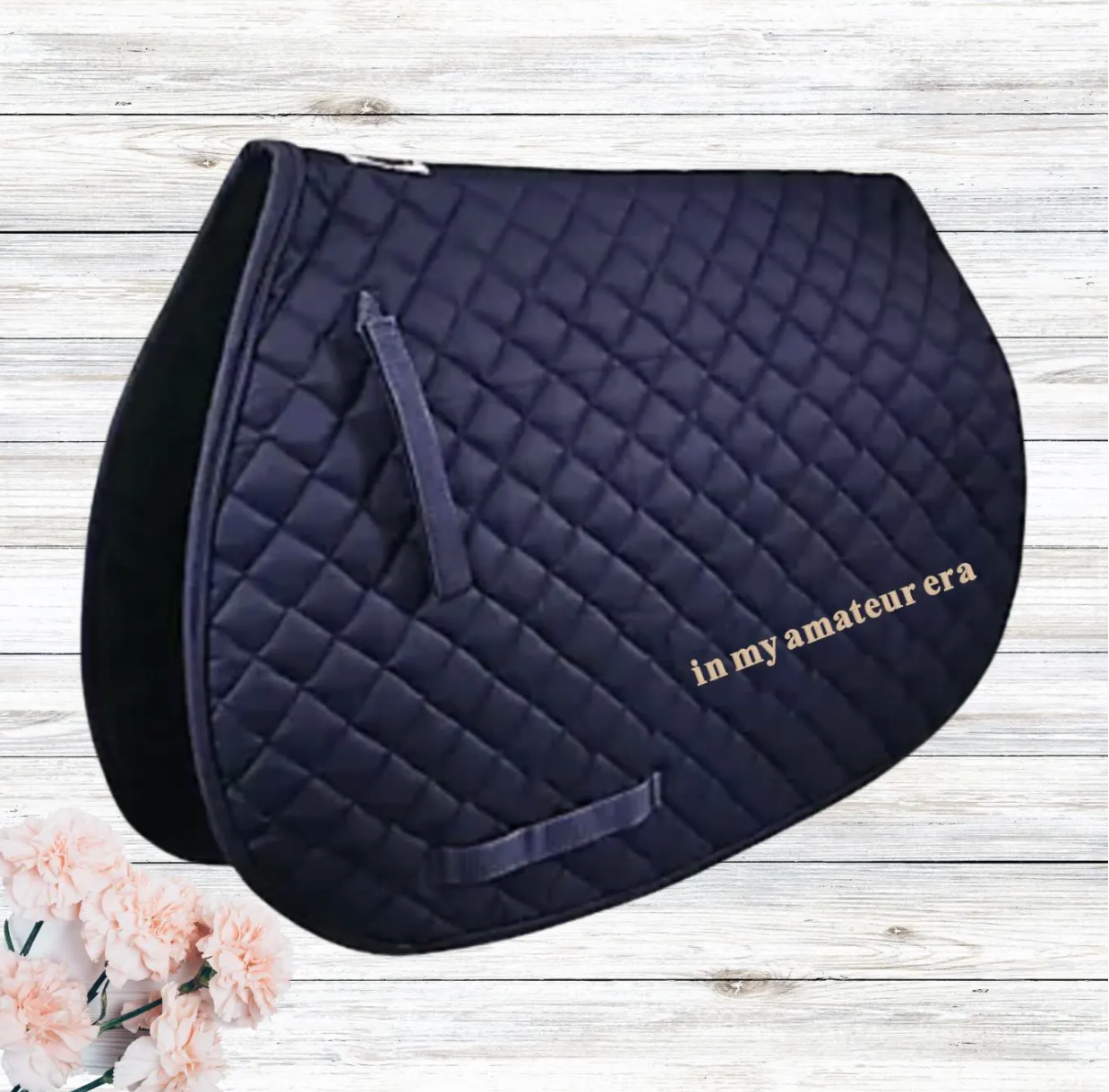 Embroidered Horse Girl Eras Custom Horse Saddle Pad Many Options