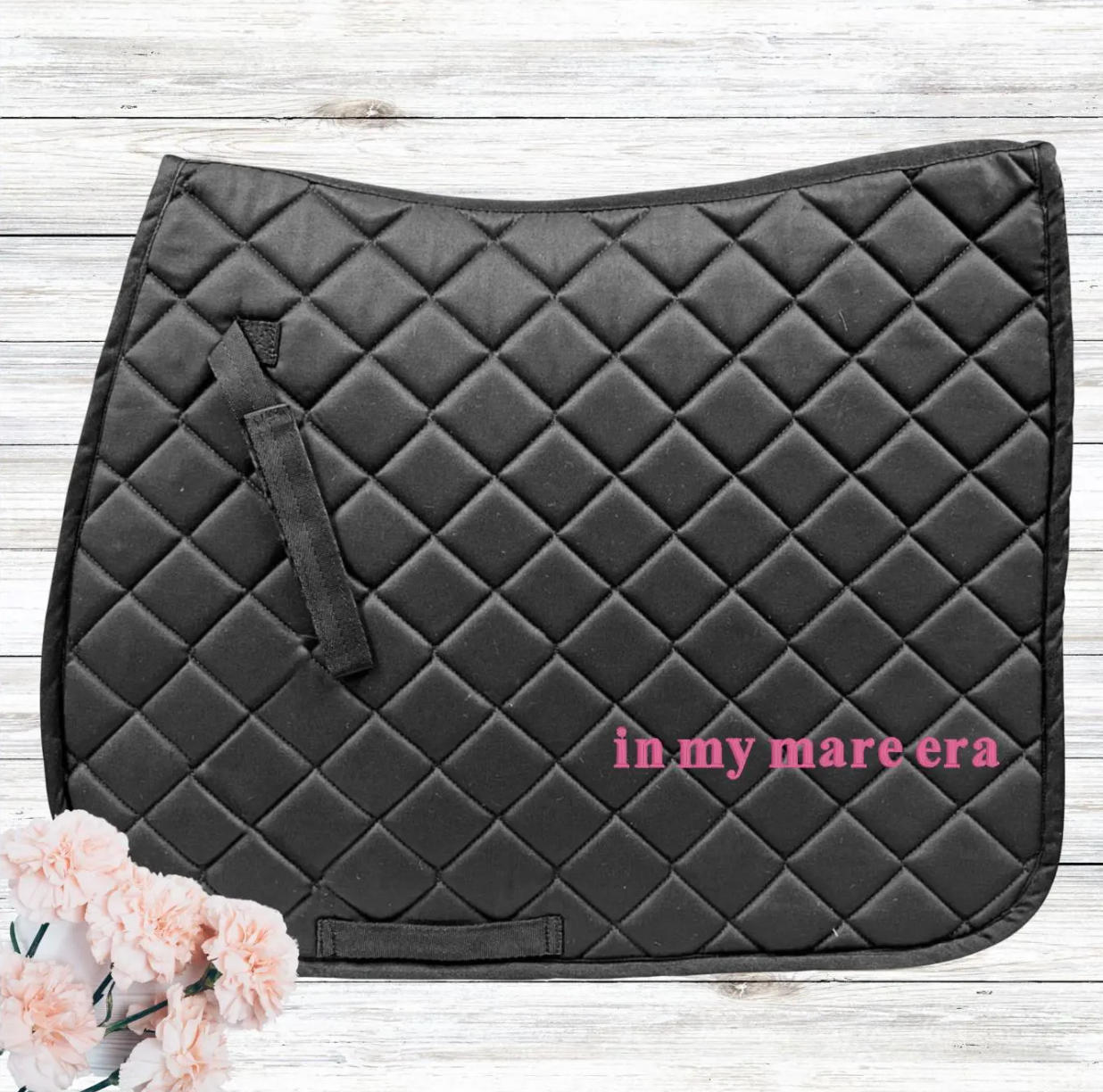 Embroidered Horse Girl Eras Custom Horse Saddle Pad Many Options