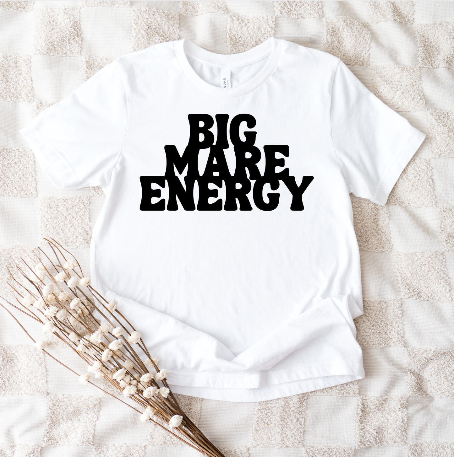 Big Mare Energy Horse Girl T-Shirt