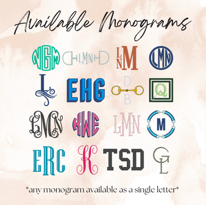 Product Customization Add-On: 5" Monogram