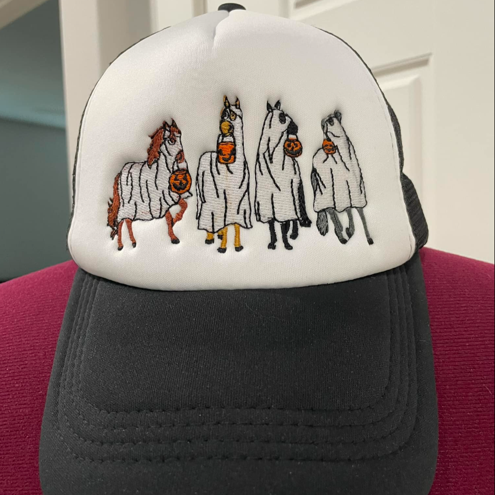 Spooky Horses Cap