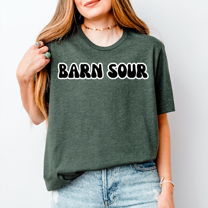 Barn Sour Horse Girl Graphic T-Shirt