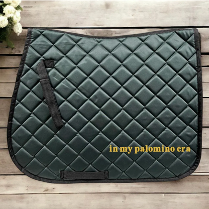 Embroidered Horse Girl Eras Custom Horse Saddle Pad Many Options