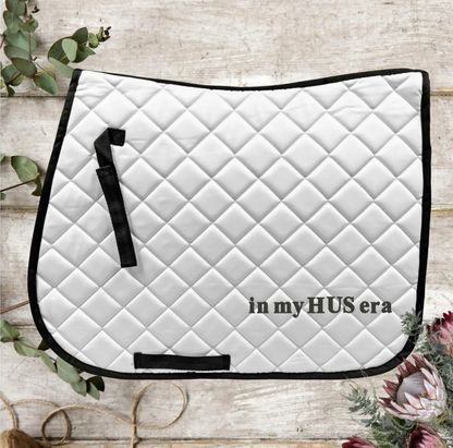 Embroidered Horse Girl Eras Custom Horse Saddle Pad Many Options